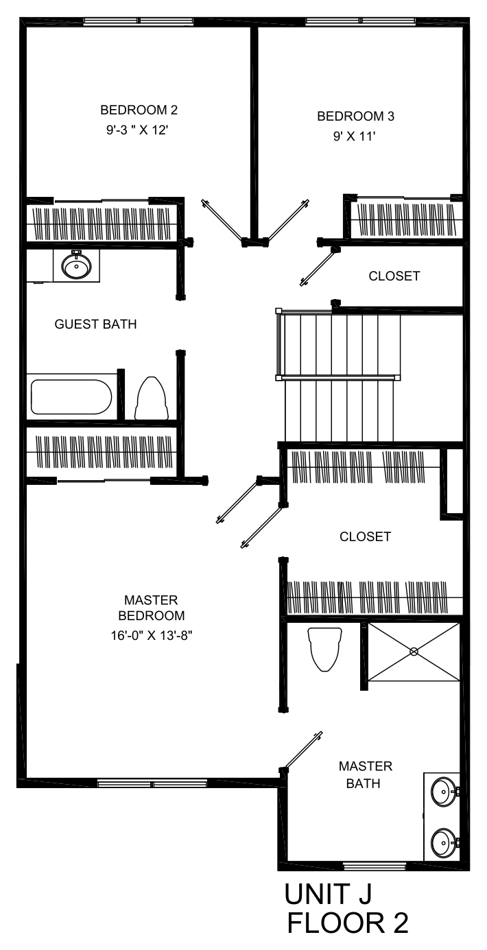 Cypress second floor plan